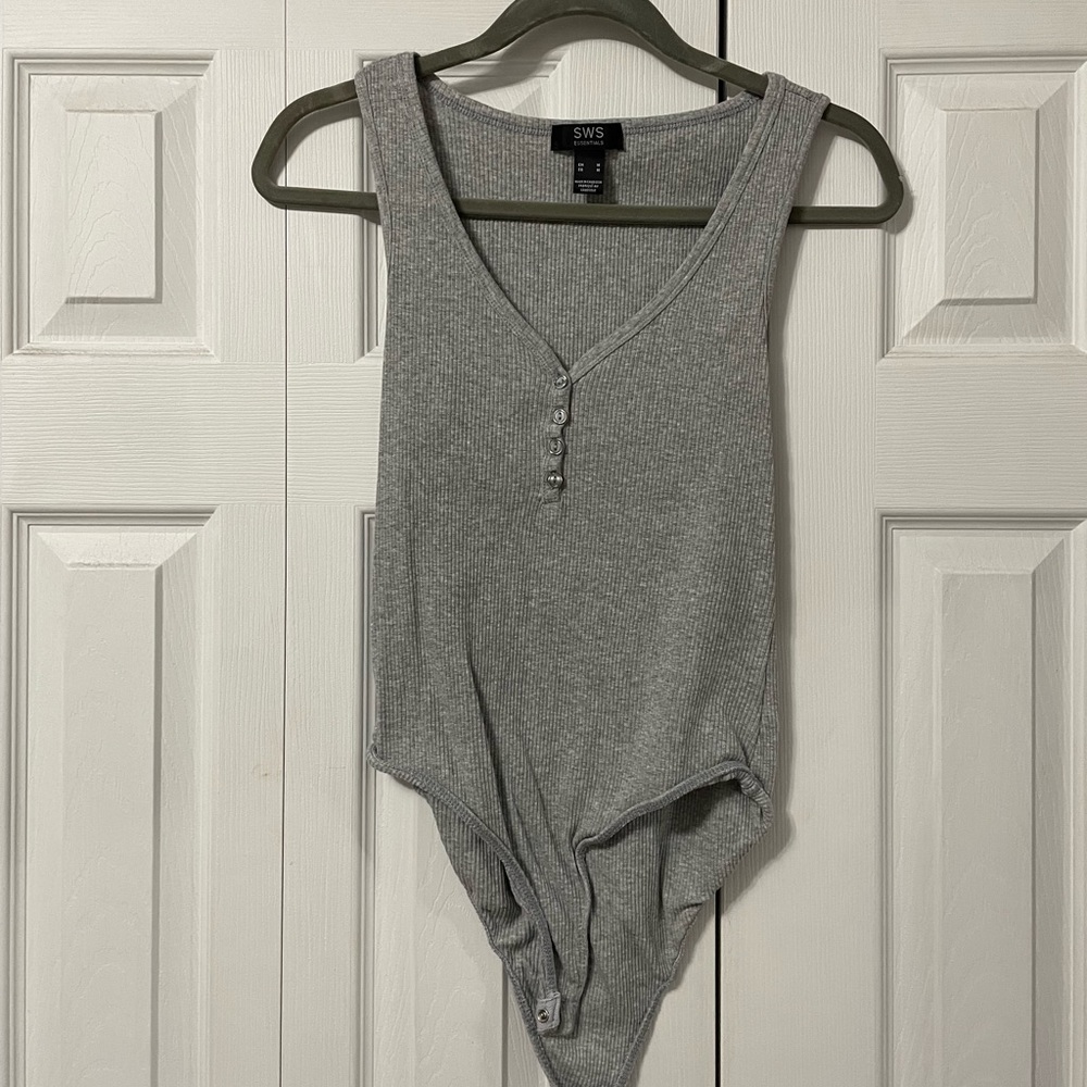 Henley bodysuit